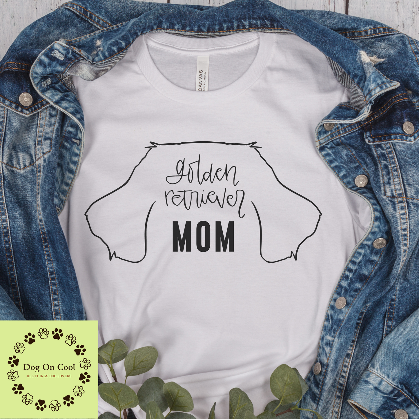 Golden Retriever Dog Mom Tshirt Crewneck Sweatshirt or Hoodie