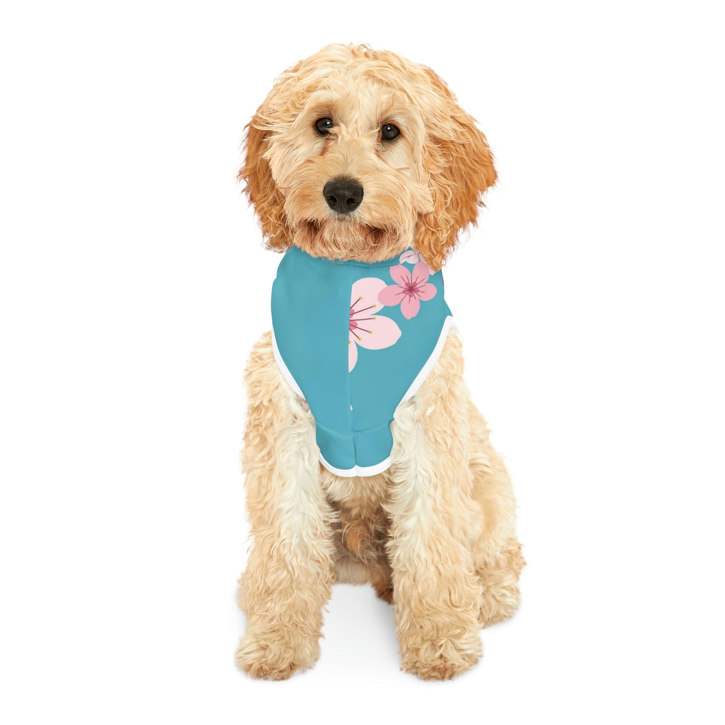 Personalized Dog Hoodie Cherry Blossoms