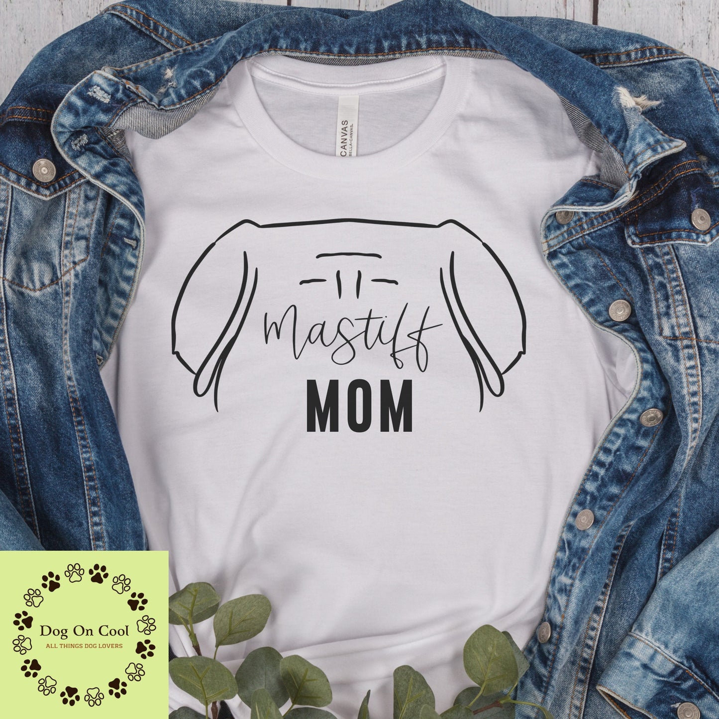 Mastiff Dog Mom Tshirt Crewneck Sweatshirt or Hoodie