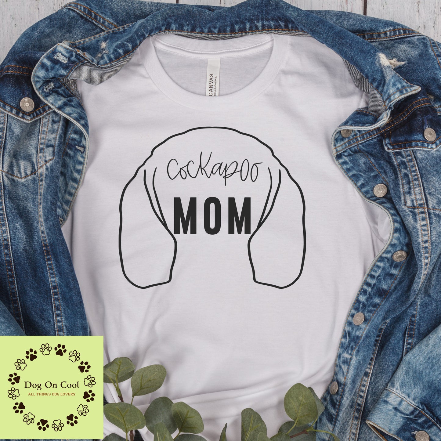 Cockapoo Dog Mom Tshirt Crewneck Sweatshirt or Hoodie