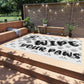 Dog said Wipe your Paws Outdoor Rug