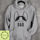 Husky Dog Dad Tshirt  Crewneck Sweatshirt or Hoodie
