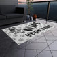 Dog said Wipe your Paws Outdoor Rug