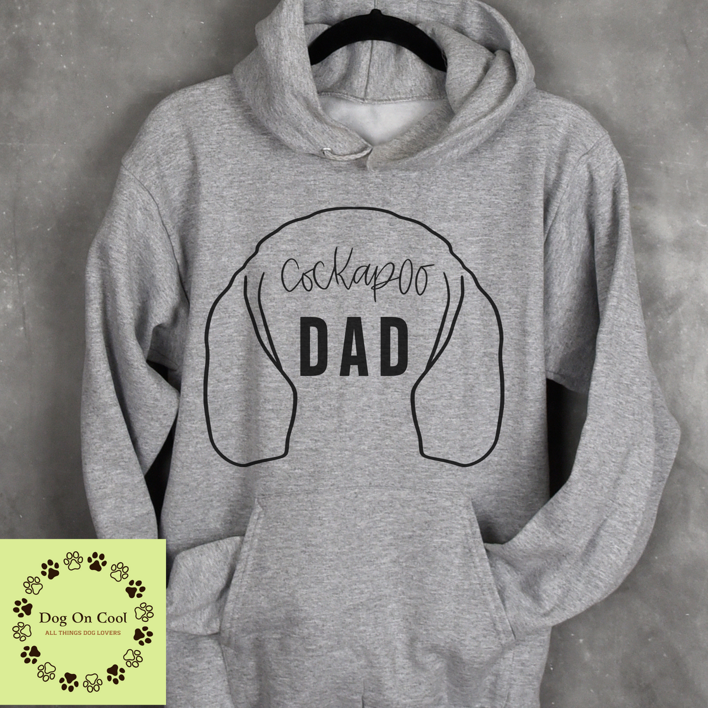 Cockapoo Dog Dad Tshirt  Crewneck Sweatshirt or Hoodie