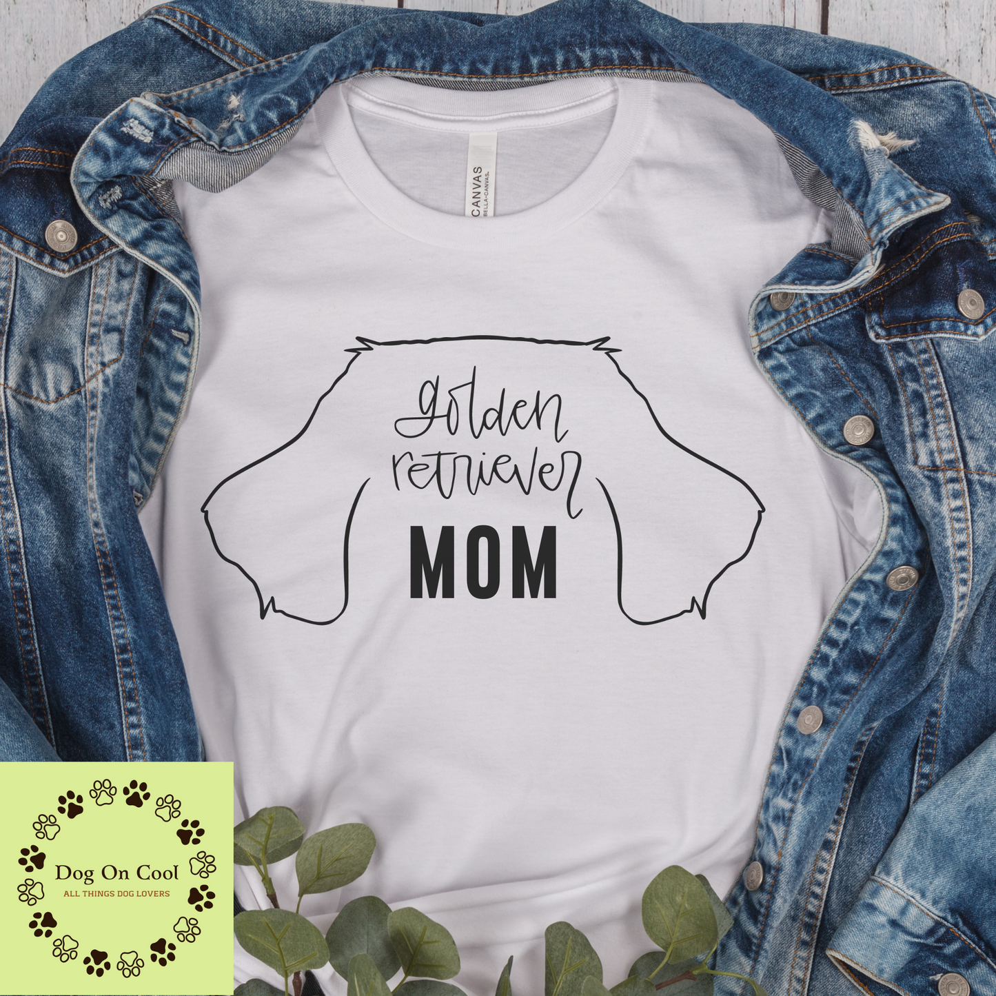 Golden Retriever Dog Mom Tshirt  Crewneck Sweatshirt or Hoodie