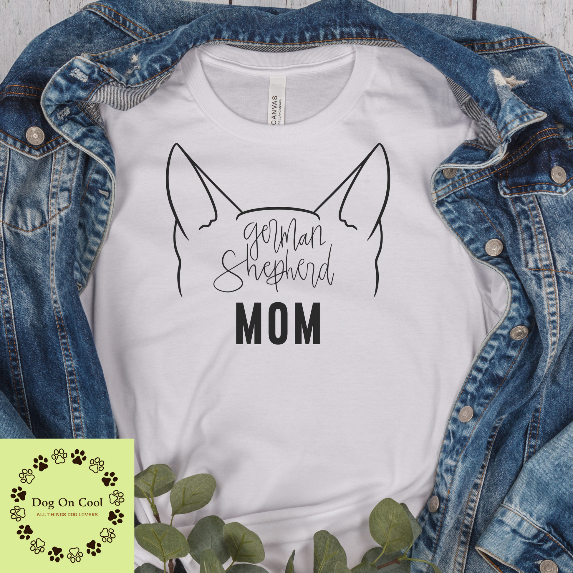 German Shepherd Dog Mom Tshirt Crewneck Sweatshirt or Hoodie