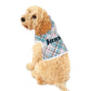 Personalized Dog Hoodie Plaid Dog