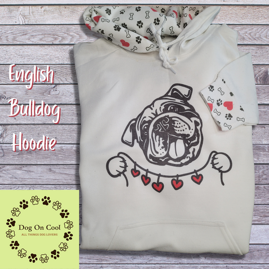 English Bulldog Lover Hoodie