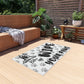 Dog said Wipe your Paws Outdoor Rug