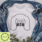 Poodle Dog Mom Tshirt  Crewneck Sweatshirt or Hoodie